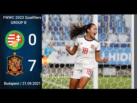 [0-7] | 21.09.2021 | Hungary vs Spain | FIFA Women World Cuo 2023 Qualifiers | Group B