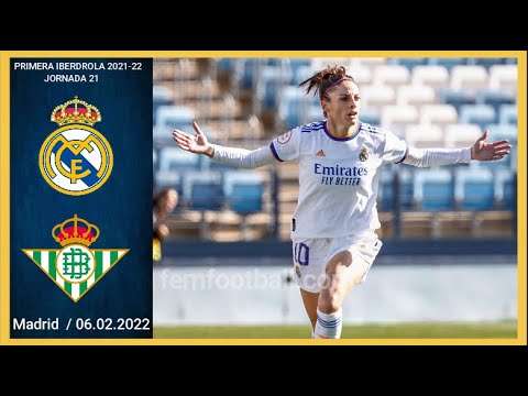 [1-0] | 06.02.2022 | Real Madrid Femenino vs Betis Femenino Primera Iberdrola | Jornada 21