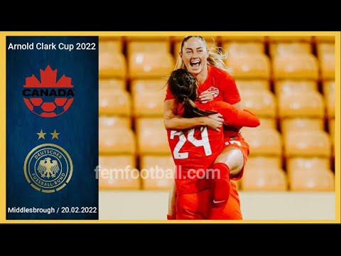 [1-0] | 20.02.2022 | Canada vs Germany | Arnold Clark Cup 2022 | Women´s Football
