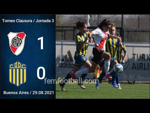 [1-0] | 29.08.2021 | River Plate Femenino vs Rosario Central Femenino | Clausura 2021 J3