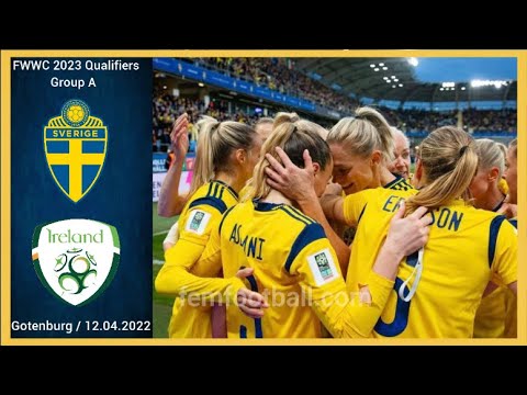 [1-1] | 12.04.2022 | Sweden vs Ireland | FIFA Women World Cup 2023 Qualifiers | Group A