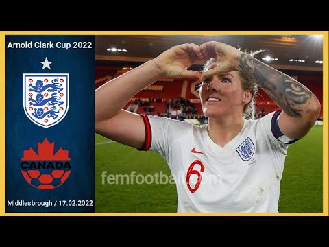 [1-1] | 17.02.2022 | England vs Canada | Lionesses vs  CANWNT | Arnold Clark Cup Women 2022 | #CFCW