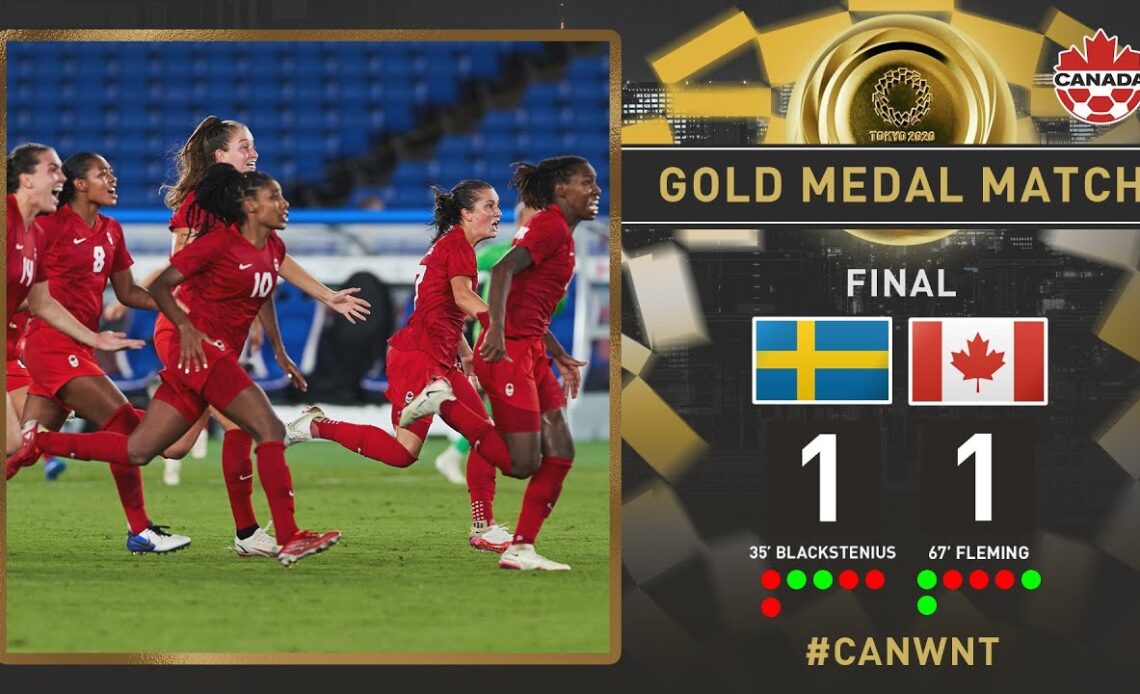 [1-2] | 06.08.2021 | Sweden vs Canada | CANWNT | Final | Women's football Tokyo 2020 Olympic Games