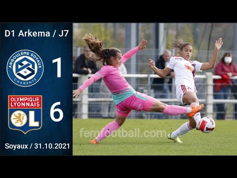 [1-6] | 31.10.2021 | Soyaux vs OL Féminin | D1 Arkema 2021-22 | Jornada 7 | olympique lyonnais