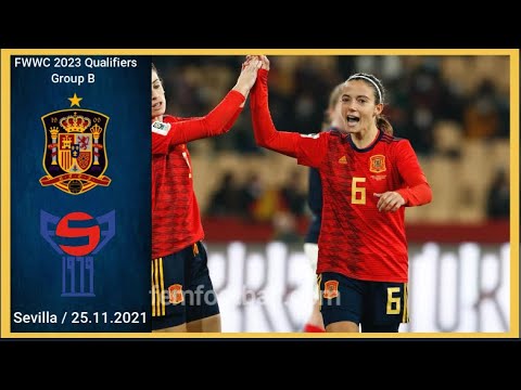 [12-0] | 25.11.2021 | España vs Islas Feroe | FIFA World Cup 2023 Qualifiers | Group B