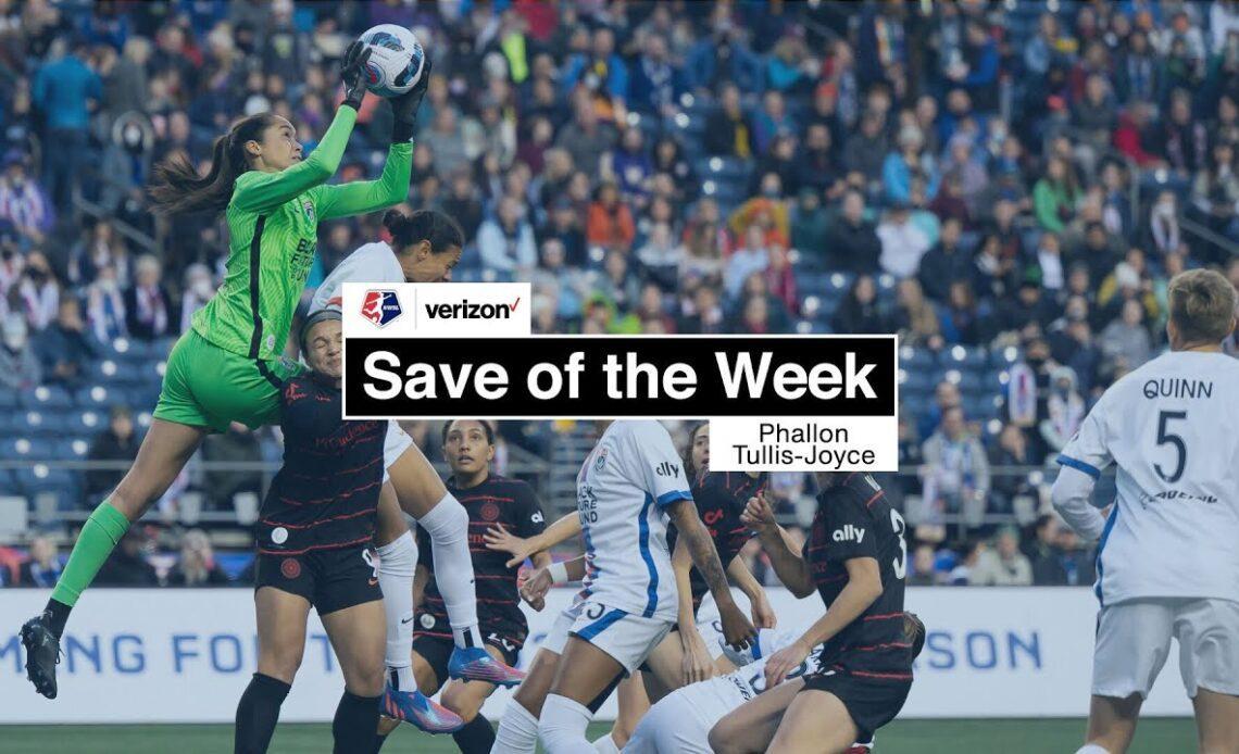 Verizon Save of the Week | Phallon Tullis-Joyce, OL Reign | Week 3