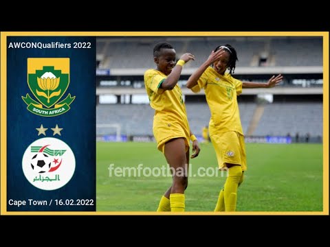 [2-0] | 18.02.2022 | South Africa vs Algeria | African Championship Women 2022 | #AWCON2022Q