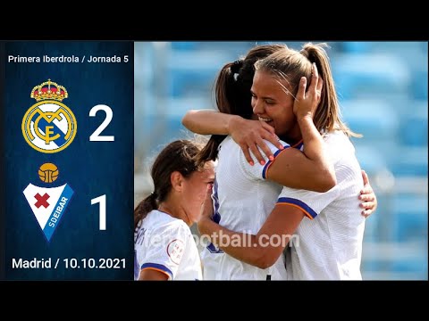 [2-1] | 10.10.2021 | Real Madrid Femenino vs Eibar Femenino | Primera Iberdrola 2021-22 | Jornada 5