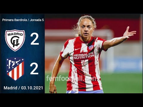 [2-2] | 03.10.2021 | Madrid CFF vs Atletico de Madrid Femenino | Primera Iberdrola 2021-22 | J5