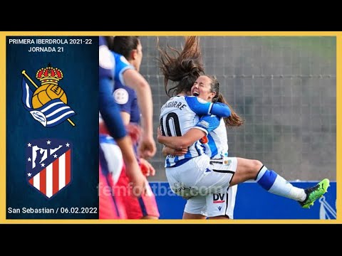 [2-2] | 06.02.2022 | Real Sociedad Femenino vs Atletico Madrid Femenino | Primera Iberdrola | J21