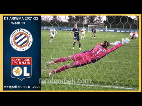 [2-3] | 22.01.2022 | Montpellier HSC vs OL Féminin | D1 Arkema 2021 22 J13