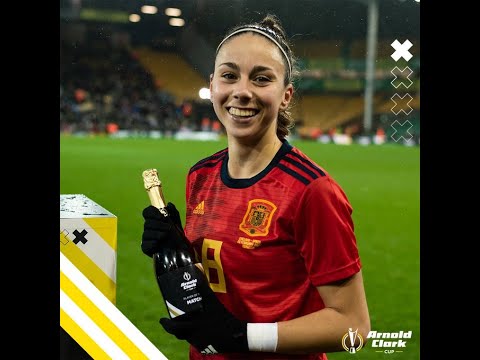 20.02.2022 | Athenea Del Castillo Player of the Match England vs Spain #Shorts