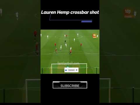 20.02.2022 | Lauren Hemp Crossbar shot England vs Spain #Shorts