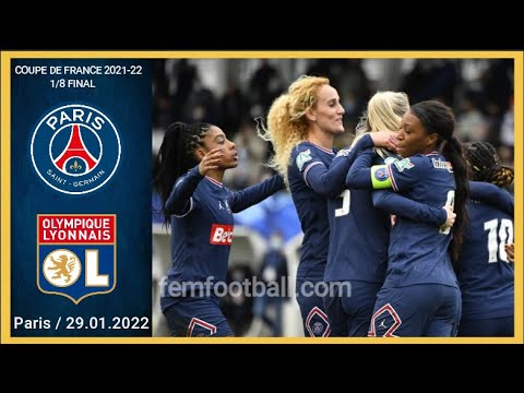 [3-0] | 29.01.2022 | OL Féminin vs PSG Féminines | Coupe de France 2021-22 - 1/18
