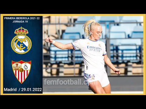 [3-1] | 29.01.2022 | Real Madrid Femenino vs Sevilla Femenino | Primera Iberdrola 2021-22 | J19