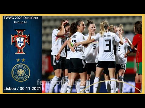 30.11.2021 | Portugal vs Germany | FIFA Women World Cup 2023 Qualifiers | Group H