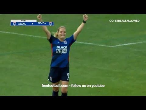 31.07.2021 | Goal 1 in a Reign uniform for Eugenie Le Sommer | NWSL | OL Reign