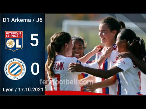 [5-0] | 17.10.2021 | OL Féminin vs Montpellier | D1 Arkema 2021-22 | Jornada 6