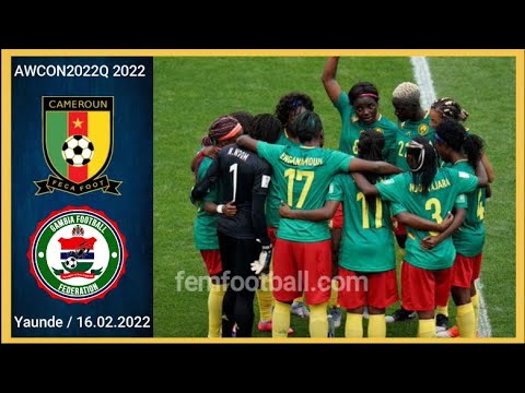 [8-0] | 18.02.2022 | Cameroun vs Gambia | African Championship Women 2022 | #AWCON2022Q Les Lionnes