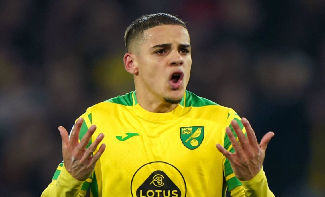 Norwich right-back Max Aarons