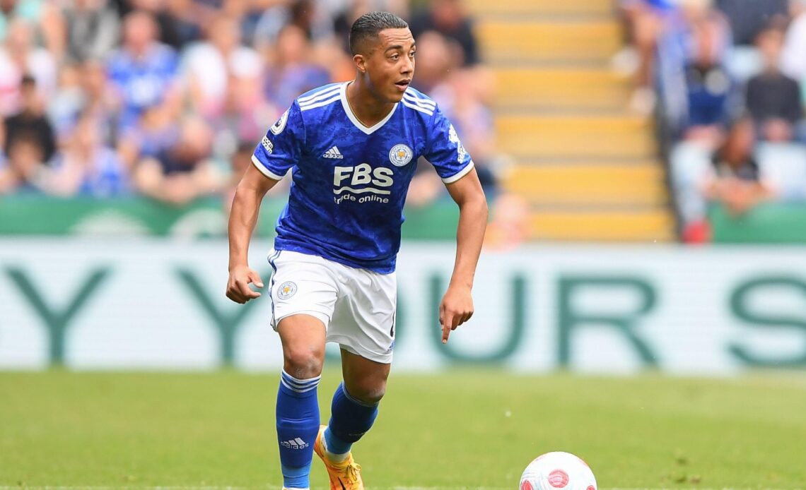 Youri Tielemans during a match