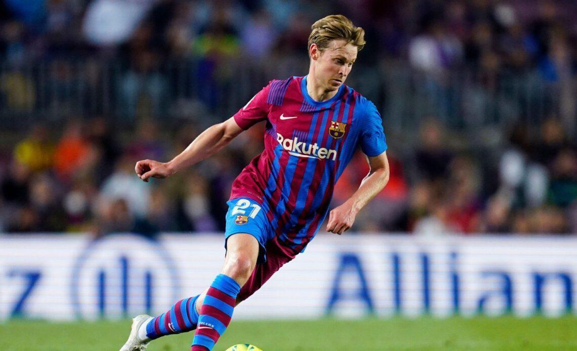 Barcelona midfielder Frenkie de Jong