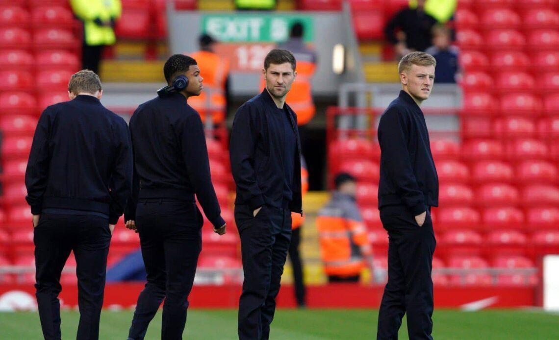 Ben Davies, Dane Scarlett, Harvey White Liverpool v Tottenham May 2022