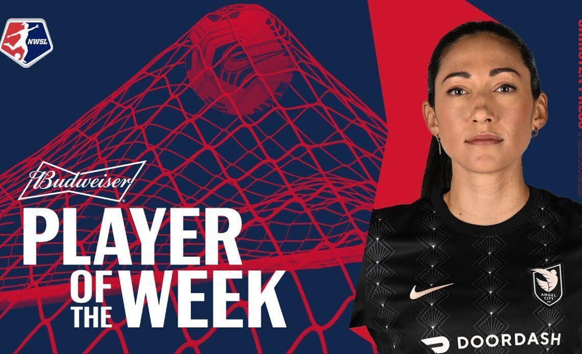 Budweiser Player of the Week | Christen Press, Angel City FC | Week 3 | 2022 Season