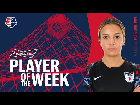 Budweiser Player of the Week |  Mallory Pugh, Chicago Red Stars | Week 4 | 2022 Season