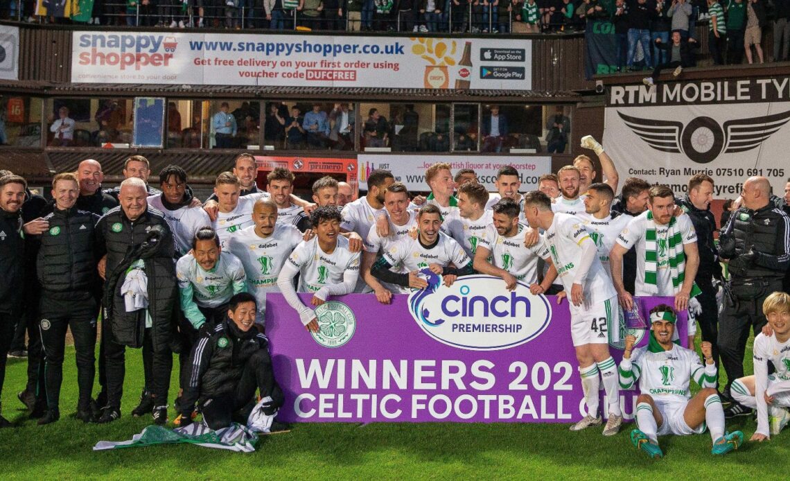Celtic win Scottish league title