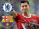 Chelsea 'eye up Bayern striker Robert Lewandowski, may try to sign him if Barcelona move collapses'