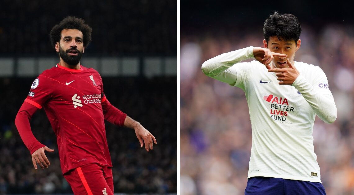 Comparing Son Heung-min and Mohamed Salah's PL stats in 21-22