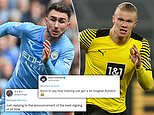 Erling Haaland: Aymeric Laporte leads reaction to Man City signing of Borussia Dortmund star