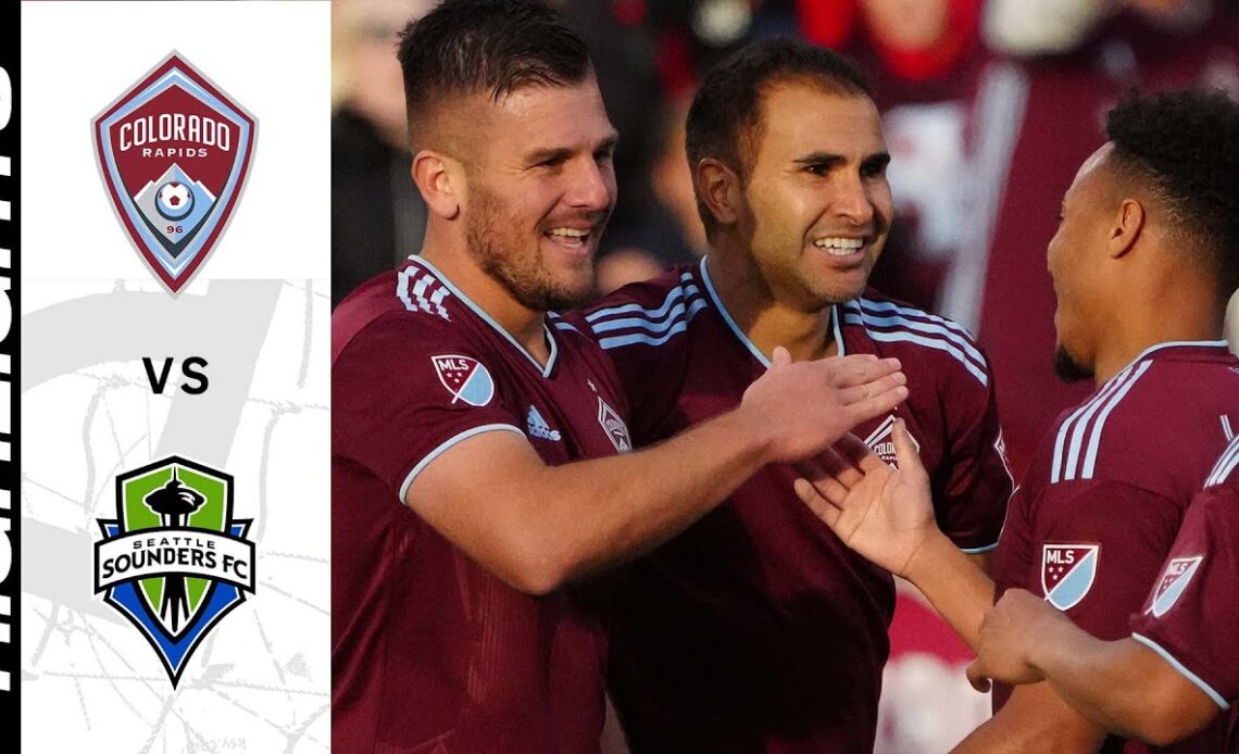 HIGHLIGHTS: Colorado Rapids vs. Seattle Sounders FC | May 22, 2022