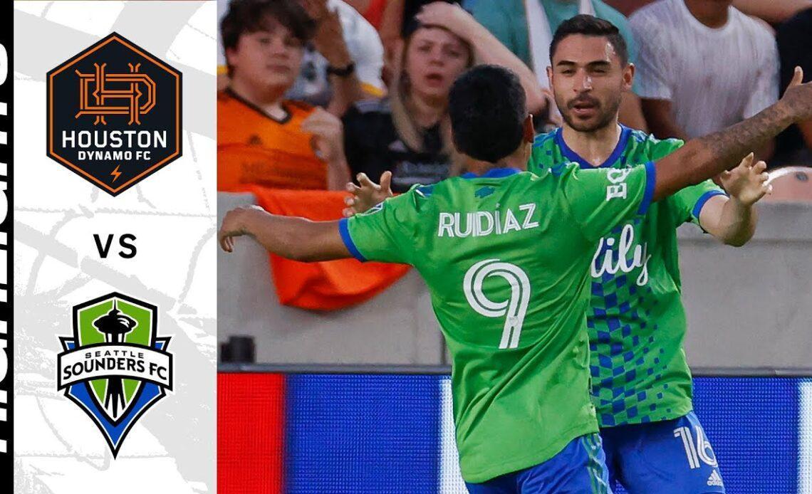 HIGHLIGHTS: Houston Dynamo FC vs. Seattle Sounders FC | May 18, 2022