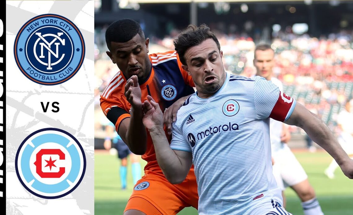 HIGHLIGHTS: New York City FC vs. Chicago Fire FC | May 22, 2022