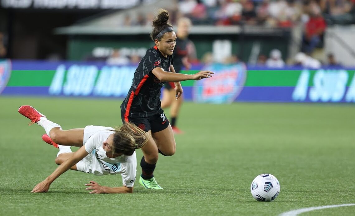 HIGHLIGHTS | Sinclair, Smith score as Thorns defeat Gotham FC