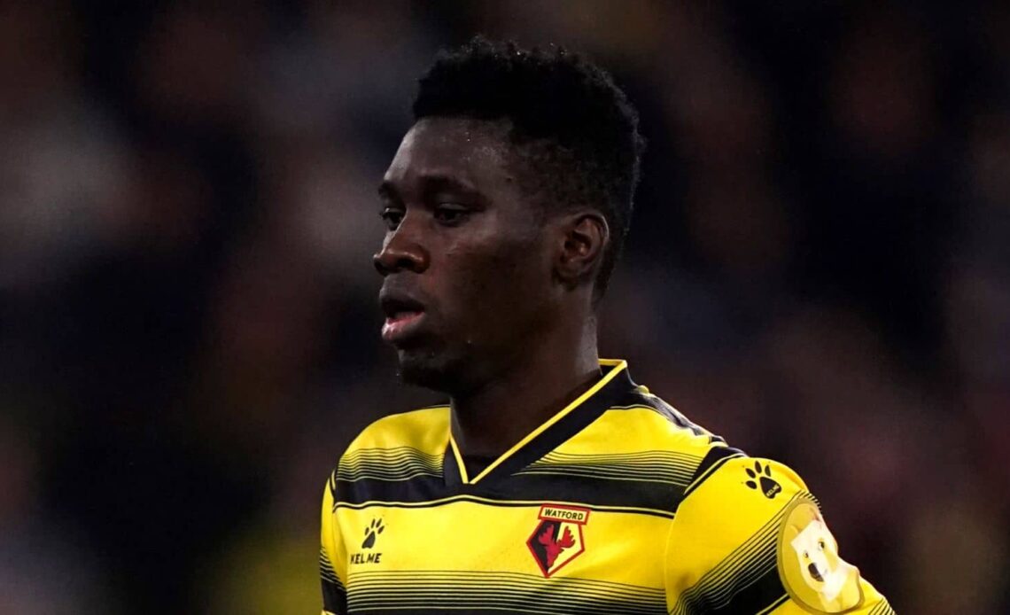 Ismaila Sarr in action for Watford