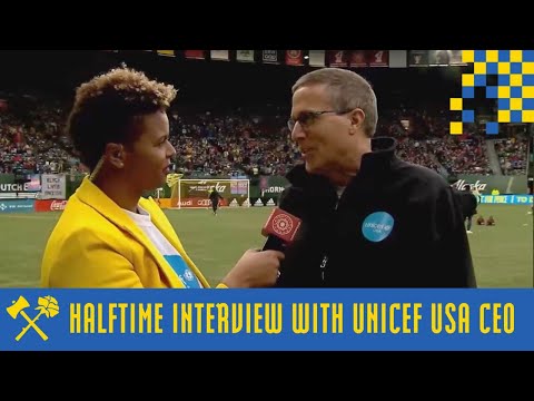 Karina LeBlanc interviews UNICEF USA's Michael J. Nyenhuis about the impact of PTFC for Peace