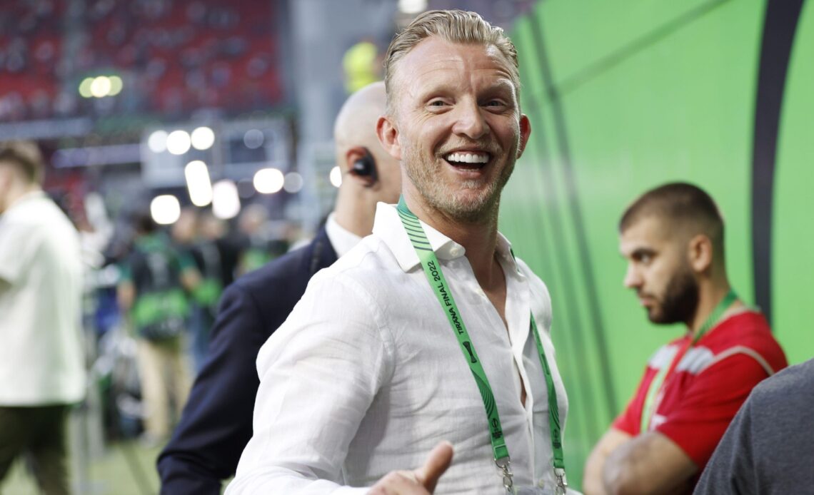 Dirk Kuyt at the Europa Conference League final