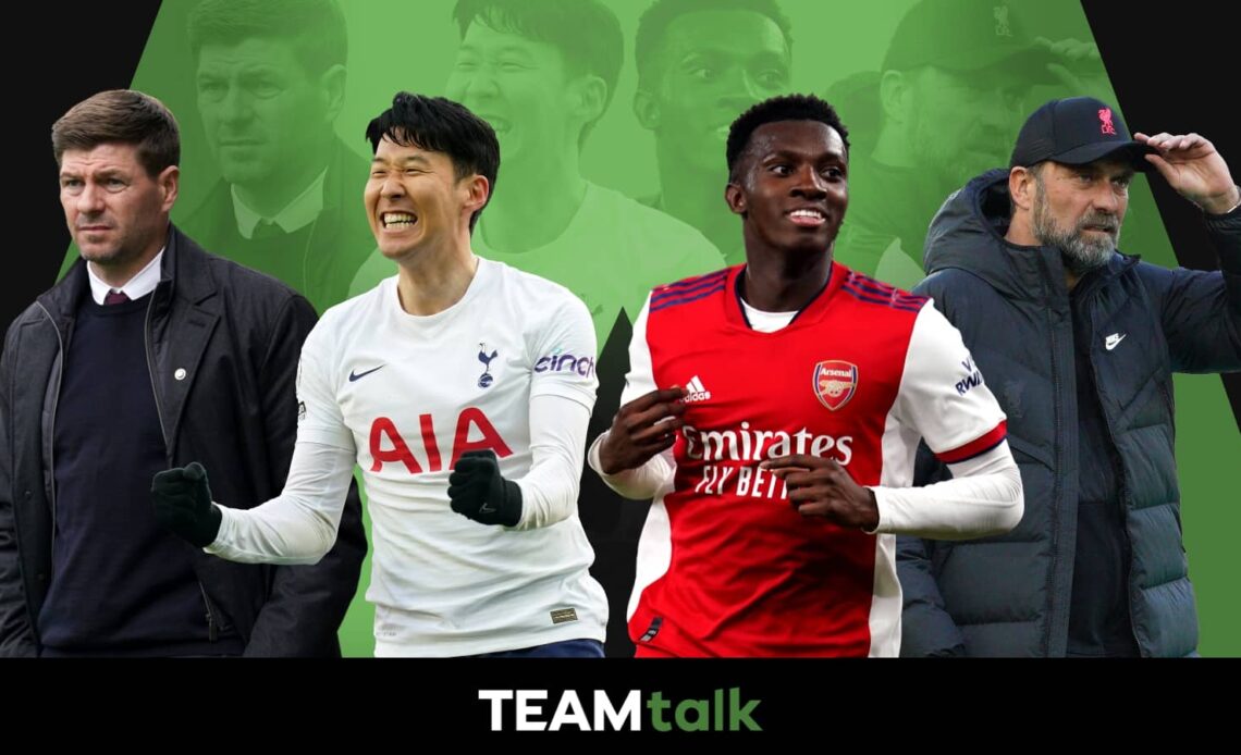 Steven Gerrard, Son Heung-min, Eddie Nketiah, Jurgen Klopp, Premier League Predictions