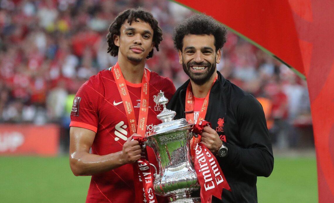 Liverpool duo Trent Alexander-Arnold and Mohamed Salah