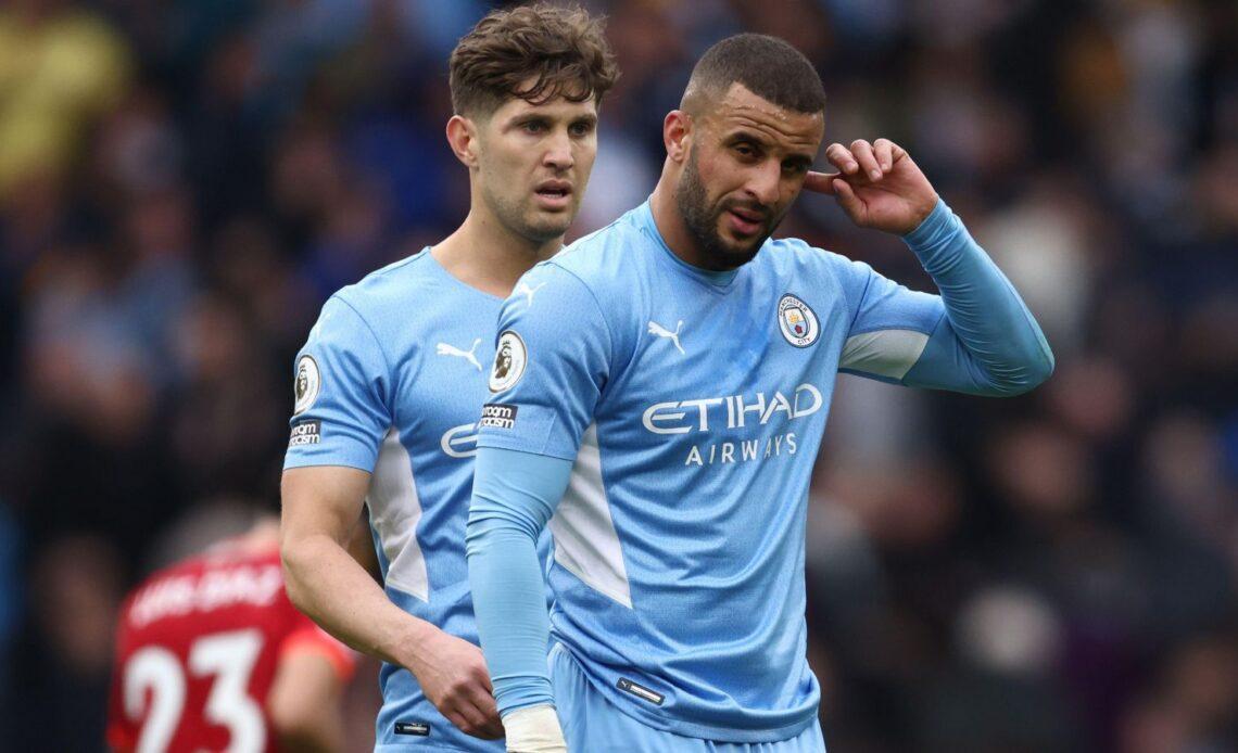 Man City duo back in training