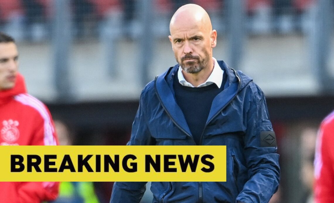 Manchester United agree first signing under new manager Erik ten Hag