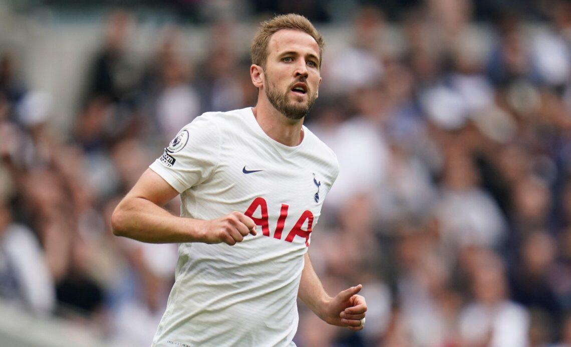Reported Manchester United target Harry Kane during a match