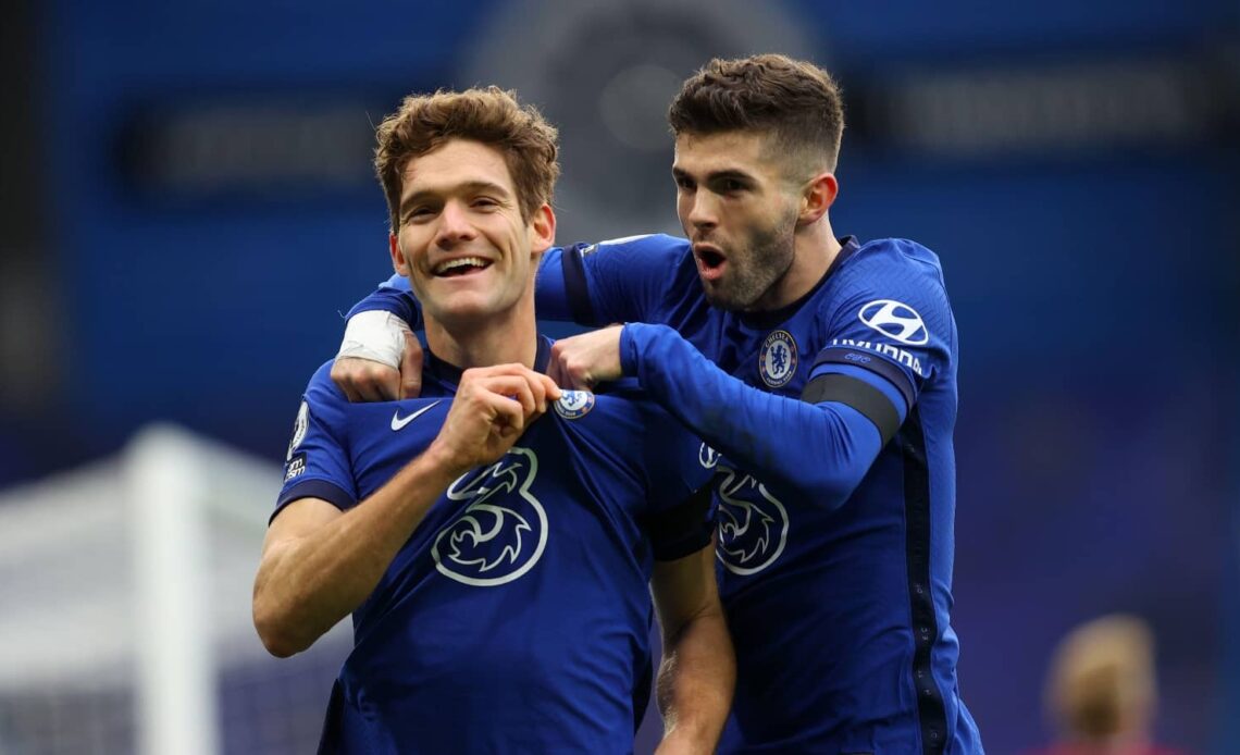Marcos Alonso and Christian Pulisic
