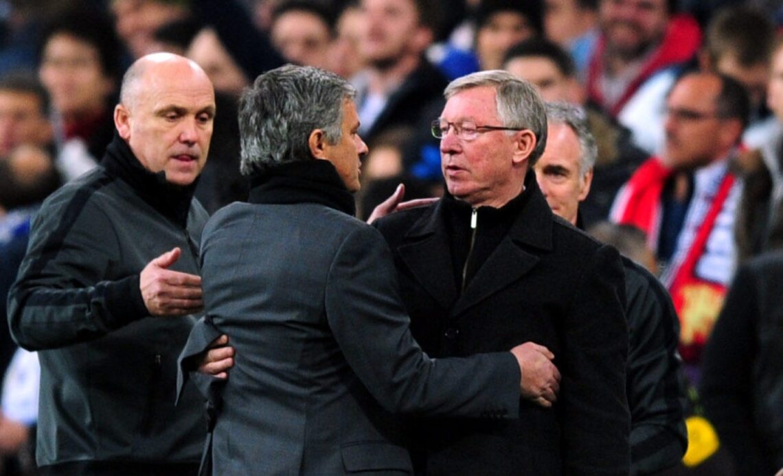 Jose Mourinho Sir Alex Ferguson