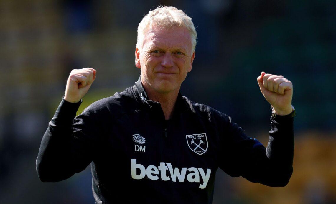 West Ham boss Moyes