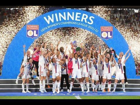 Olympique Lyonnais OL Féminin Wins UWCL 2021-22 Winner | UEFA Women Champions League