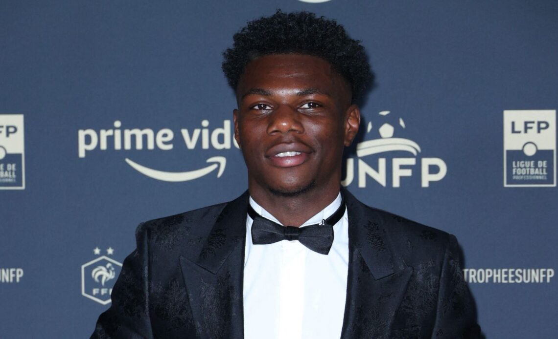 Liverpool target Aurelien Tchouameni attends an awards event